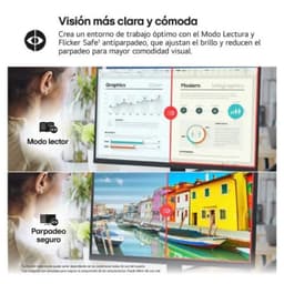 LG 27U631A-B 27 Quad HD IPS 100 Hz Preto, proteção ocular