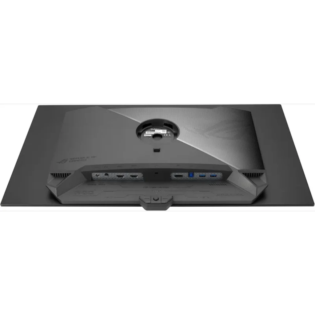 ASUS XG27AQDMG 27 pol OLED Quad HD com moldura fina, base robusta ajustável, logotipo ROG iluminado e cores vibrantes ideais para jogos - Item6