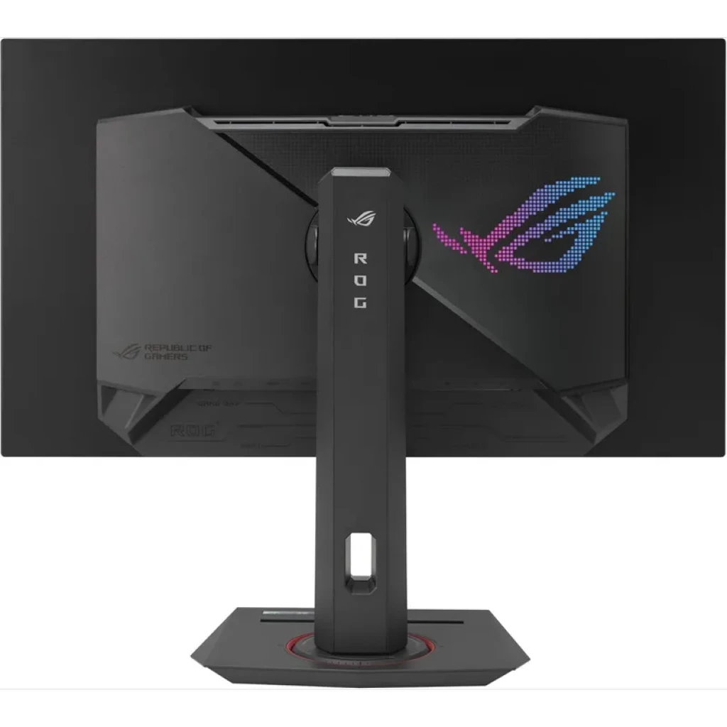 ASUS XG27AQDMG 27 pol OLED Quad HD com moldura fina, base robusta ajustável, logotipo ROG iluminado e cores vibrantes ideais para jogos - Item4