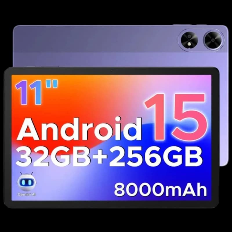 Doogee Tab G6+ 11" 8GB/256GB WiFi+4G Púrpura