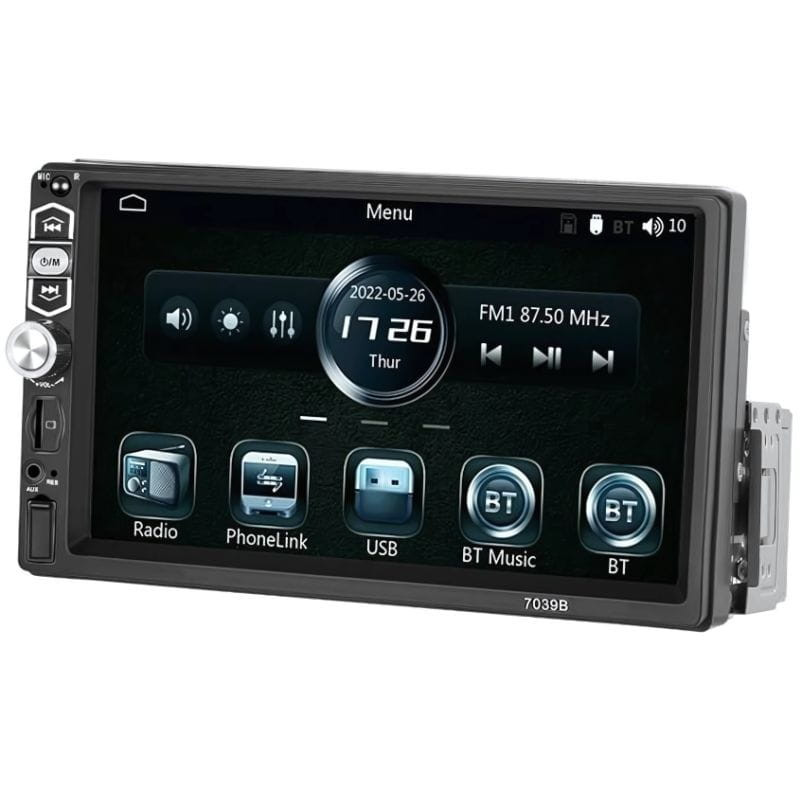 Pantalla táctil Podofo A3061 7 Pulgadas - Carplay y Android Auto DIN 1 - Ítem