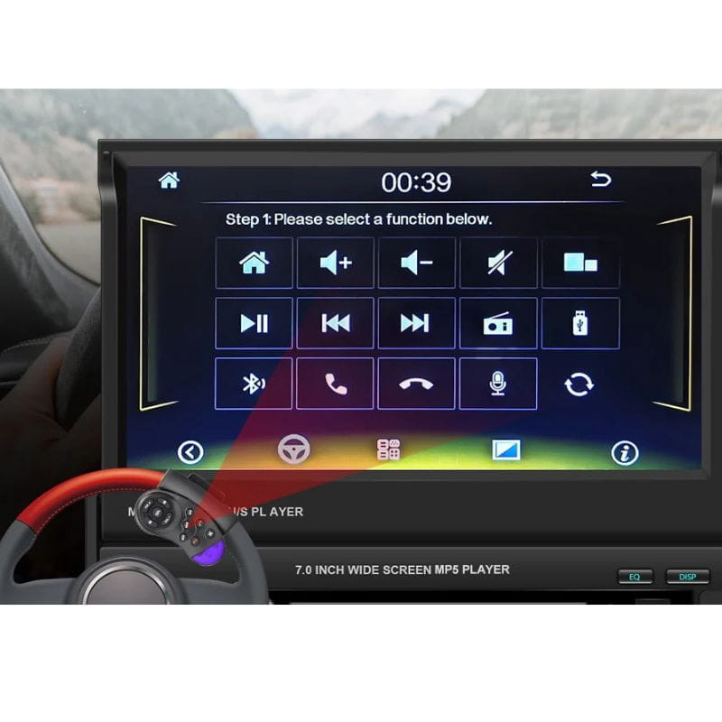  Podofo A3503 7 Pulgadas Carplay y Android Auto - Autorradio DIN 1 - Ítem4