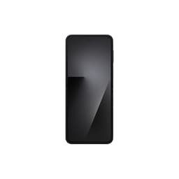 Smartphone pliable noir avec écran bord à bord, caméra frontale centrée, châssis fin. Modèle Samsung Galaxy Z Flip7 FE 5G reconditionné excellent état