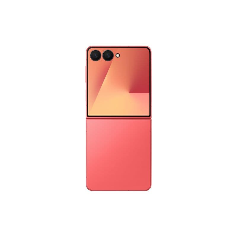 Arrière de Samsung Galaxy Flip7 5G 12Go/256Go Rouge Corail