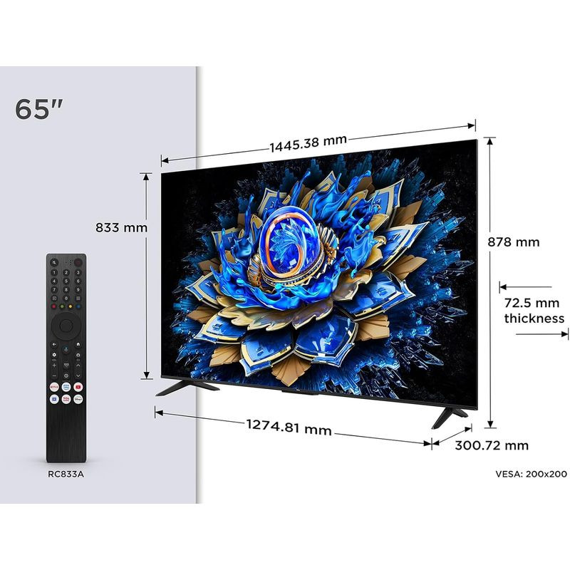 TCL 65T69C 65 4K Ultra HD QLED Smart TV WiFi - Ítem9