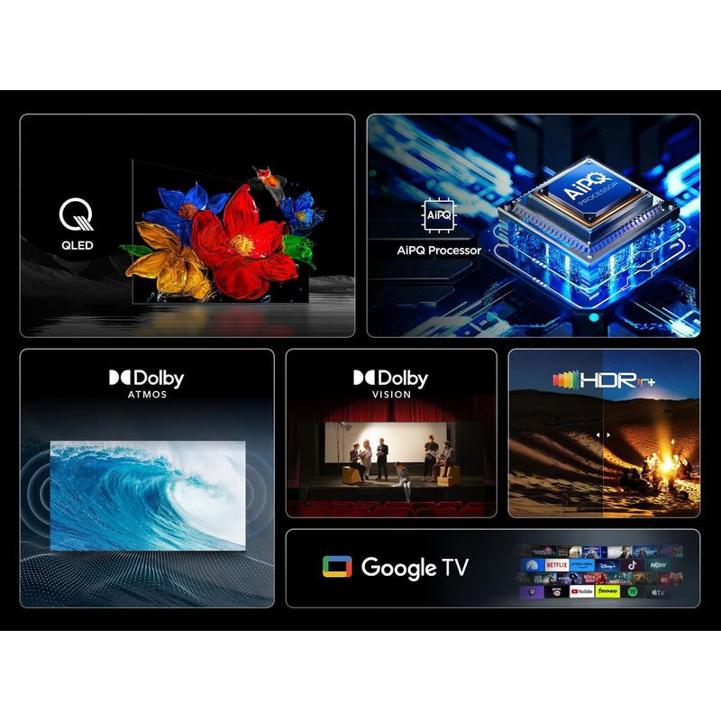 TCL 65T69C 65 4K Ultra HD QLED Smart TV WiFi - Ítem1