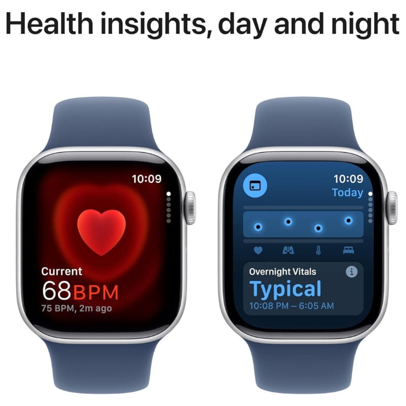 Apple Watch Series 10 GPS + Cellular 42 mm Aluminium Argent - Ítem4