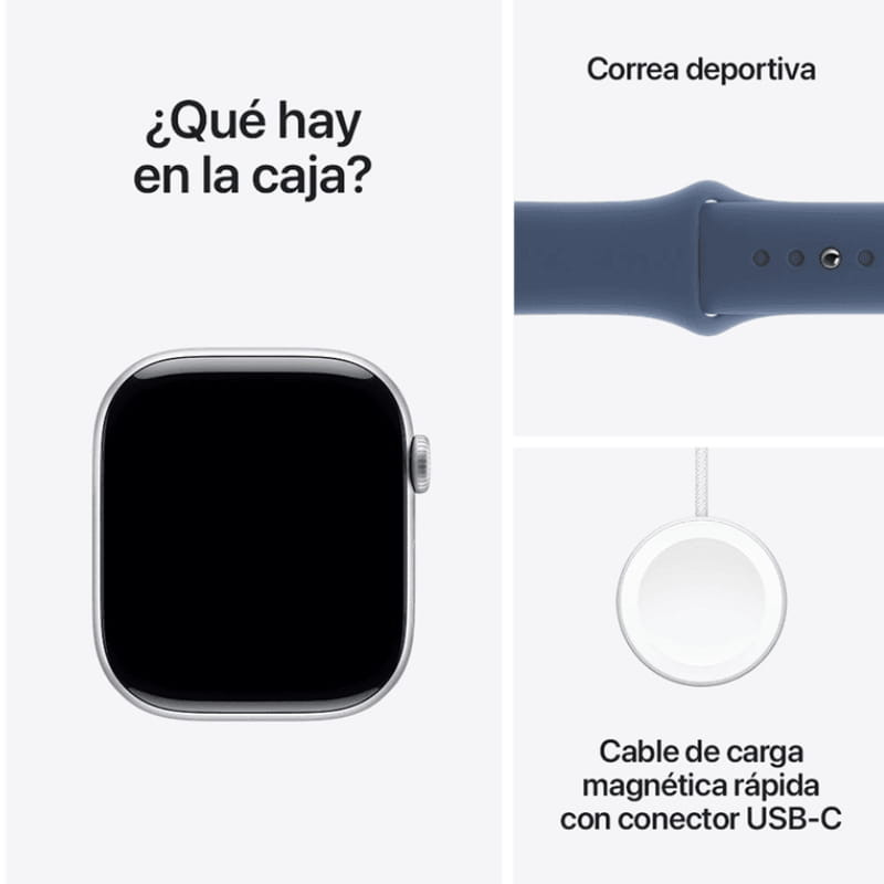 Apple Watch Series 10 GPS + Cellular 42 mm Aluminium Argent - Ítem6