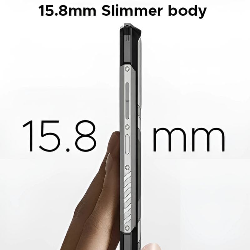 Doogee Blade 20 Max 12GB/1TB Verde Rugged - pormenor do projeto 