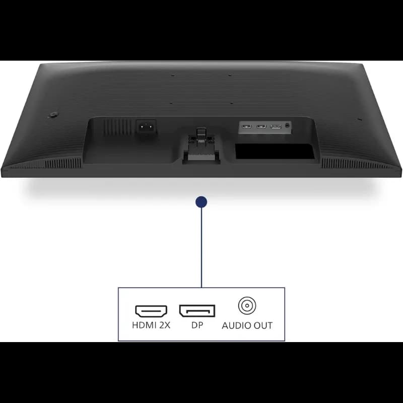 Philips 27E1N1800A/00 27 pouces 4K UHD IPS avec 2 ports HDMI, DisplayPort et sortie audio, design arrière texturé et gestion des câbles intégrée