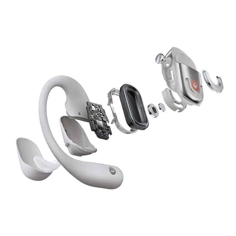 SHOKZ OpenFit 2+ Gris - Écouteurs sans fil Bluetooth, image intérieure