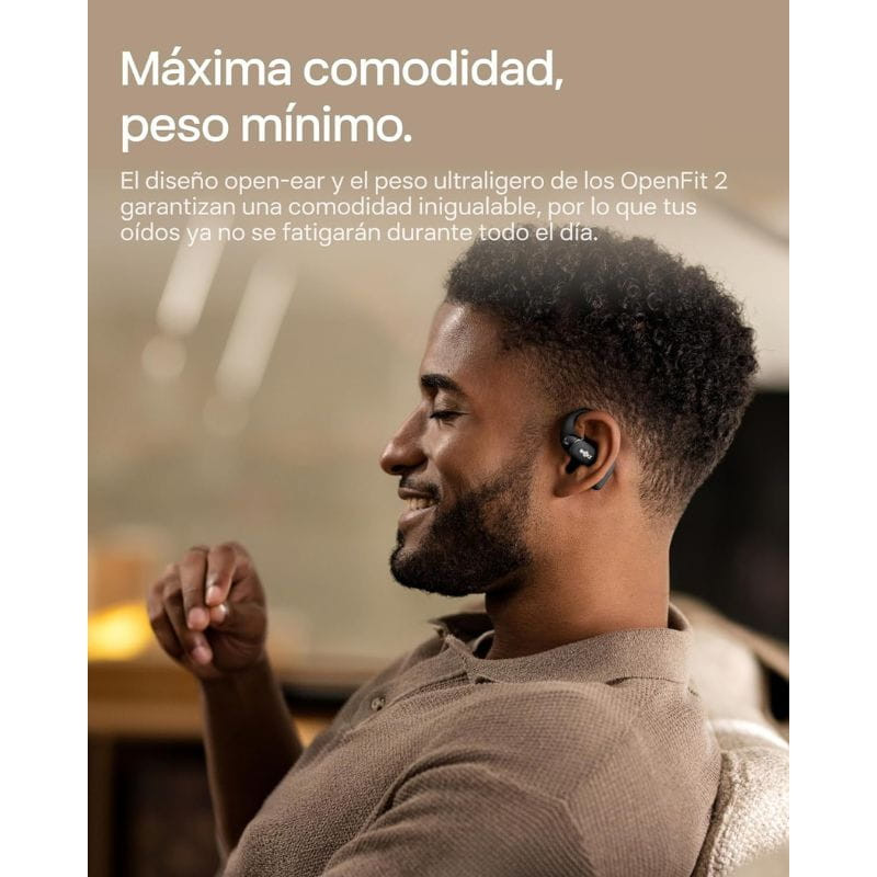 SHOKZ OpenFit 2 Noir – Écouteurs Bluetooth sans fil - Ítem7