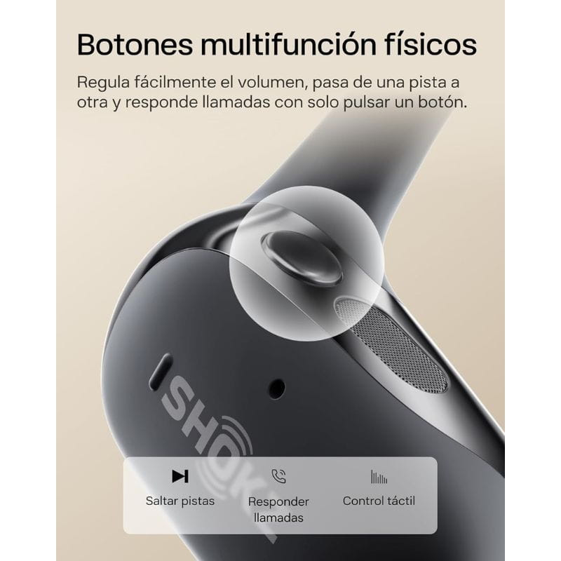 SHOKZ OpenFit 2 Noir – Écouteurs Bluetooth sans fil - Ítem3