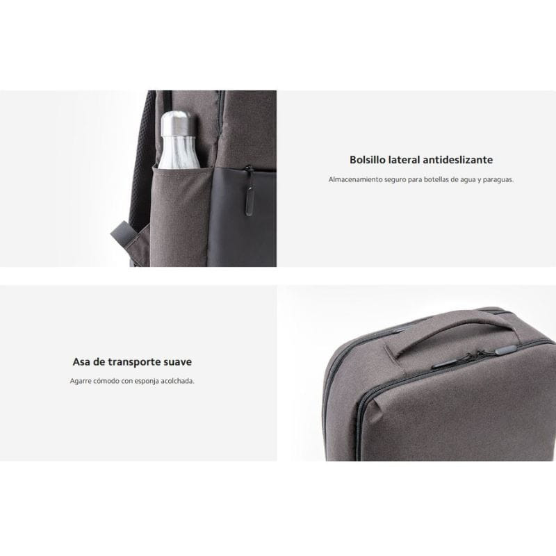 Mochila Xiaomi Commuter Cinzento Escuro - Item4