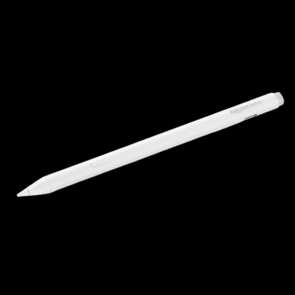 Rakuten Kobo Stylus 2 Blanco para eBooks con punta fina, cuerpo ergonómico y acabado mate; carga USB-C y diseño ligero para escritura precisa