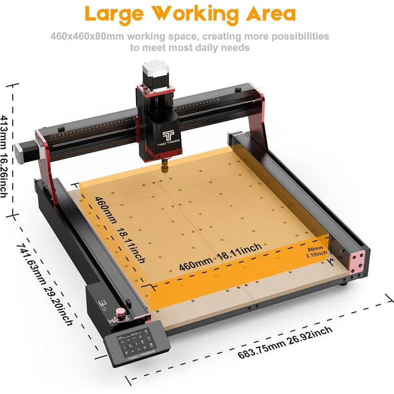 Fresadora CNC TwoTrees TTC450 Pro - Item1