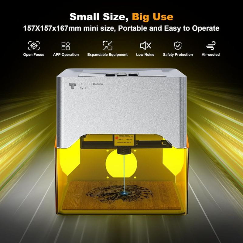 Twotrees TS1 Mini - Gravador a laser 3W - Item5