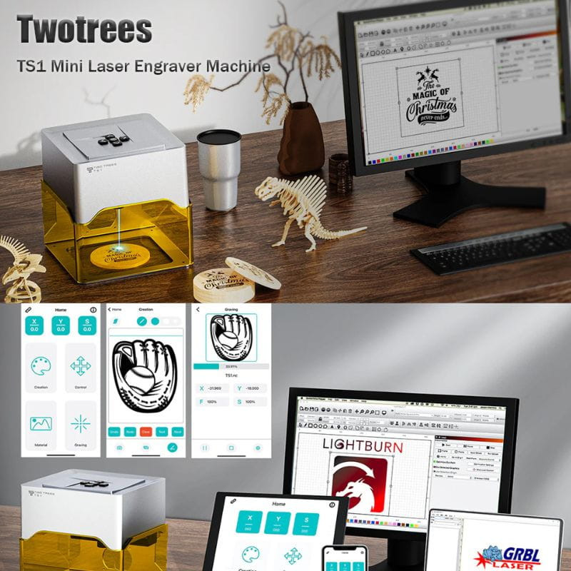 Twotrees TS1 Mini - Gravador a laser 3W - Item3