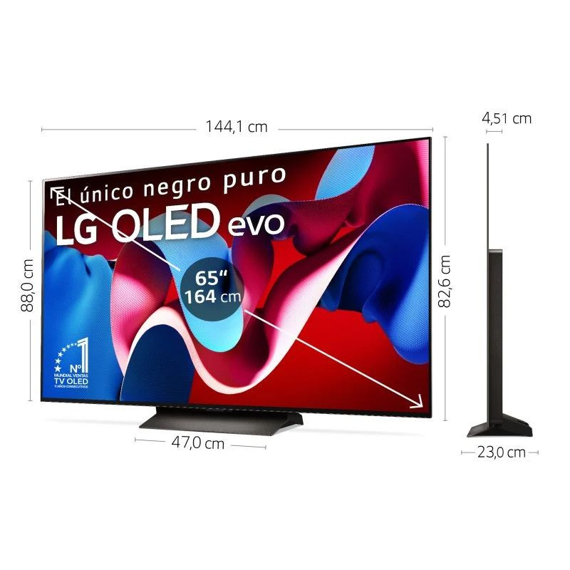 LG OLED65C46LA 65 4K Ultra HD OLED Smart TV Wifi - Ítem3