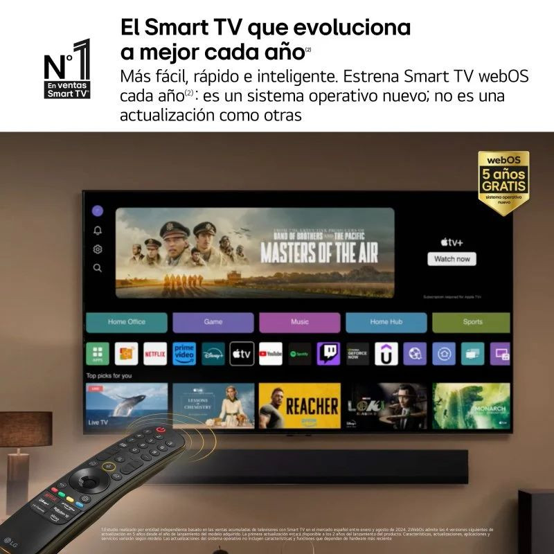 LG OLED65C46LA 65 4K Ultra HD OLED Smart TV Wifi - Ítem4