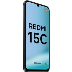 Xiaomi Redmi 15C 5G 4 GB/128 GB Preto, imagem lateral frontal