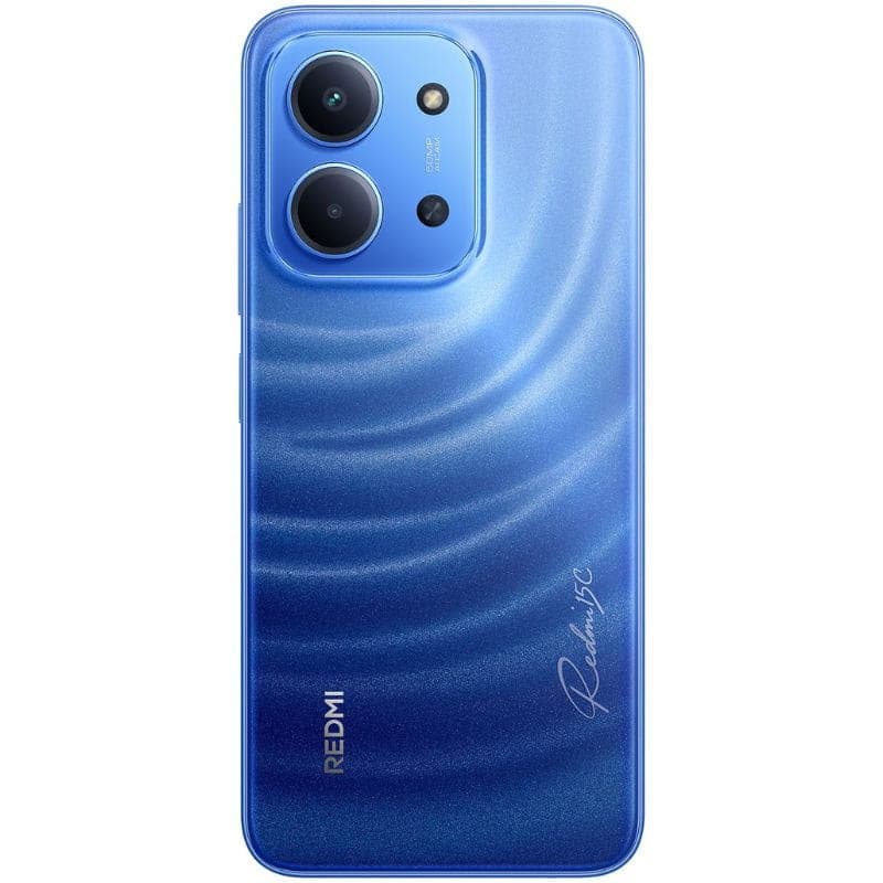 Xiaomi Redmi 15C 4 Go/Bleu - image arrière