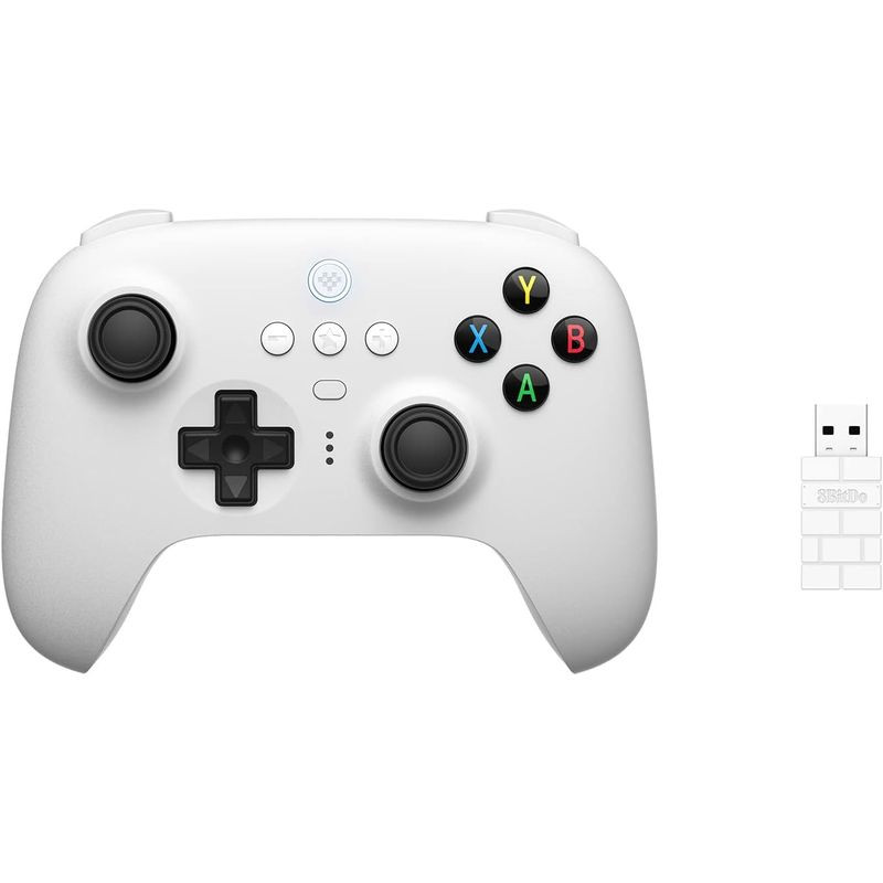 8BitDo Ultimate 2.4G con base de carga Blanco - Gamepad para PC/Android/Steam - Ítem1