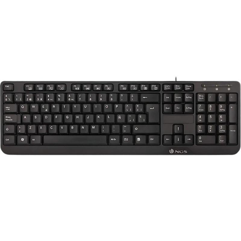 Clavier NGS FunkyV3 (espagnol) Membrane QWERTY Câble - Ítem