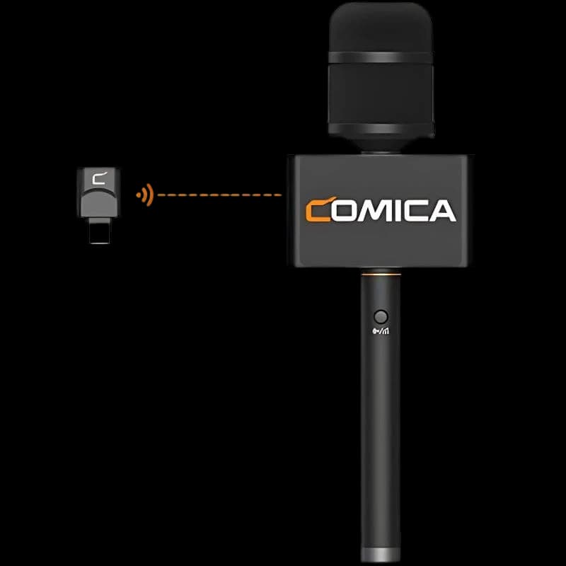 COMICA Revo S Microphone sans fil à main pour interviews USB-C