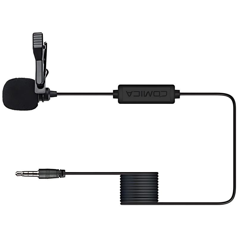 COMICA Micrófono Lavalier para Smartphone TRRS 4.5 m - Ítem