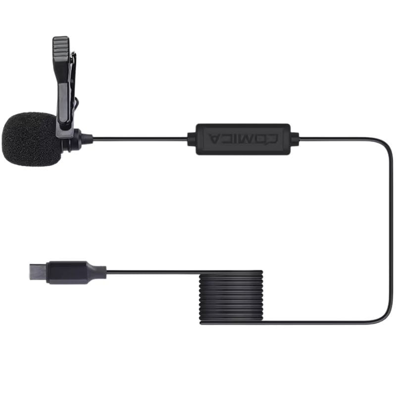 COMICA Micrófono Lavalier para Smartphone USB-C 4.5 m - Ítem