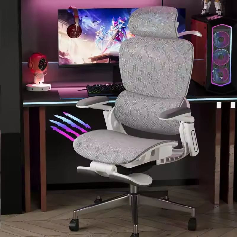 Powerbasic Silla de Oficina Ergonómica Elvas Gris - Ítem2