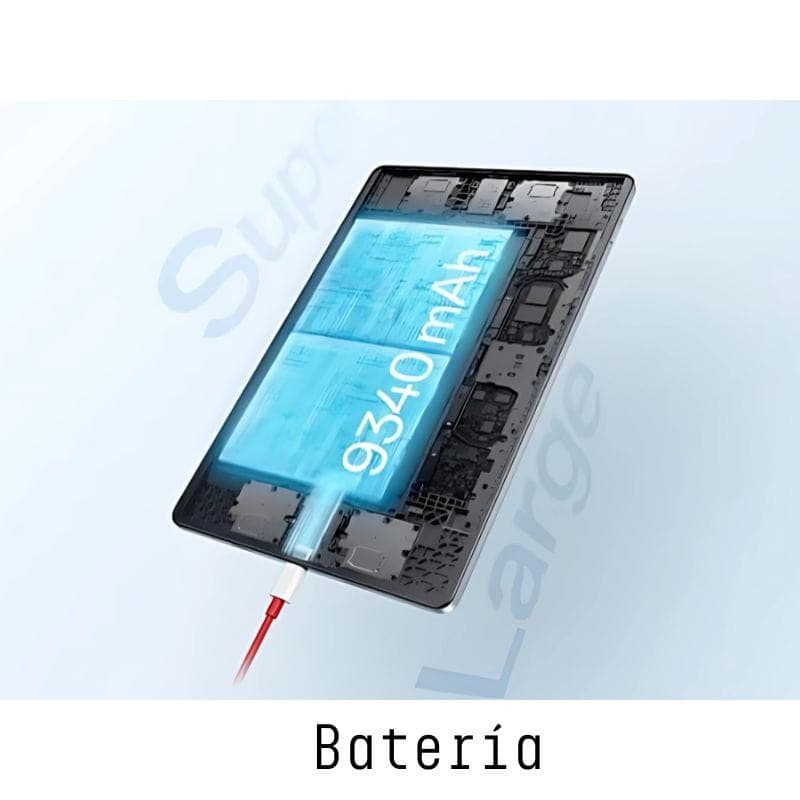 Oneplus Pad Lite WiFi 8GB/128GB Aero Blue, gran batería