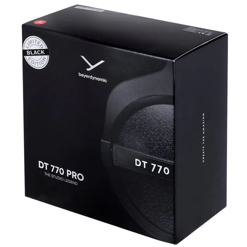 Beyerdynamic DT 770 Pro 80 Ω Preto Edição Limitada - Auscultadores fechados de estúdio com fio - Item7
