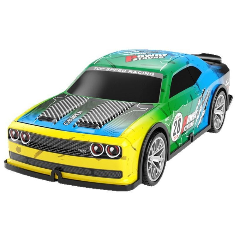  808P 1/22 4WD Drift Amarillo Azul - Coche RC Eléctrico - Ítem