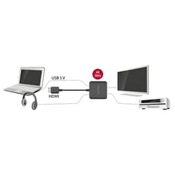DeLOCK 62784 HDMI 4K - Conversor de áudio e imagem de compatibilidades