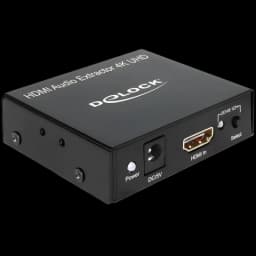 Extractor de áudio HDMI 4K 30 Hz da Delock