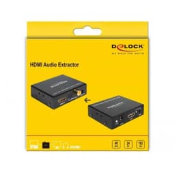 Delock Extractor de áudio HDMI 4K 30 Hz, imagem da embalagem