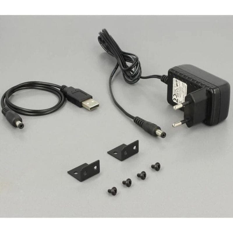 Extractor de áudio HDMI 4K 30 Hz da Delock, imagem dos acessórios incluídos