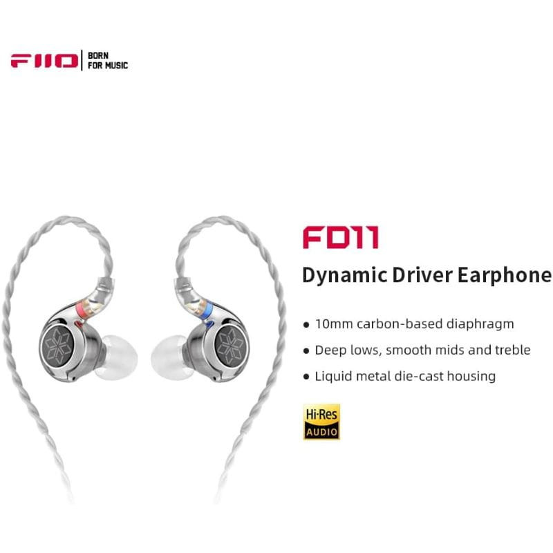 FiiO FD11 Prateado - Auriculares Hi-Res - Item2