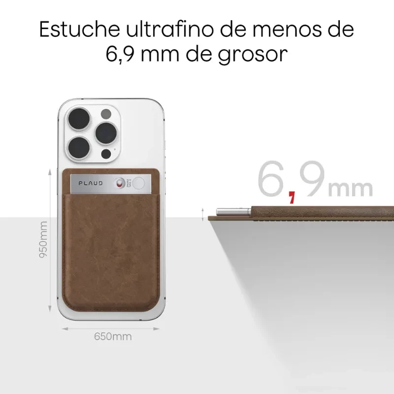 Étui magnétique pour enregistreur Plaud Note - Vert - Ítem2