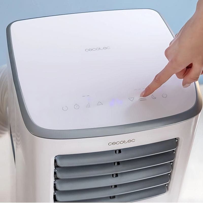 Cecotec Forceclima 7400 Soundless Touch - Aire acondicionado portátil, imagen del panel táctil
