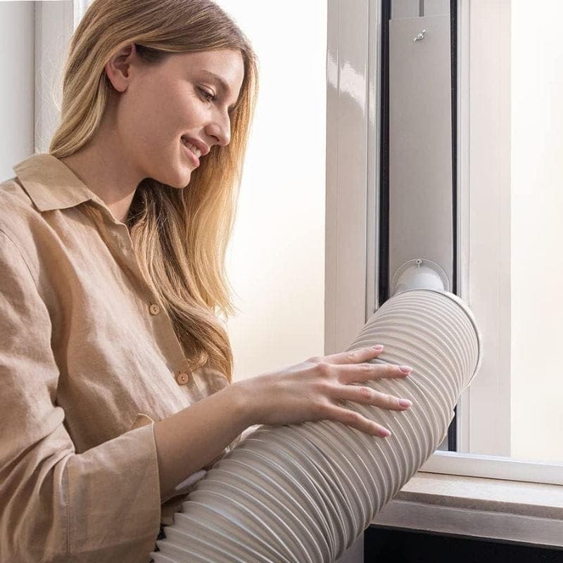 Cecotec Forceclima 7400 Soundless Touch - Aire acondicionado portátil, con tubo