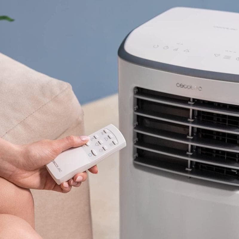 Cecotec Forceclima 7400 Soundless Touch - Aire acondicionado portátil, imagen del mando a distancia