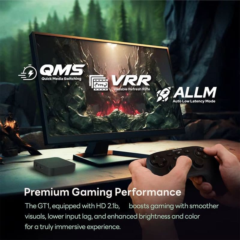 Poderoso RockTek GT1 RTD1325TPV 2GB/32GB Android 12 - Android TV