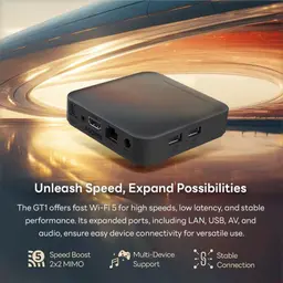 Conexões de RockTek GT1 RTD1325TPV 2GB/32GB Android 12 - Android TV