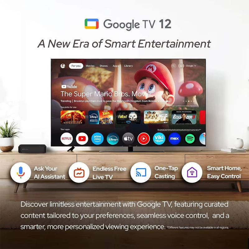 RockTek GT1 RTD1325TPV 2GB/32GB Android 12 - Android TV - Ítem4