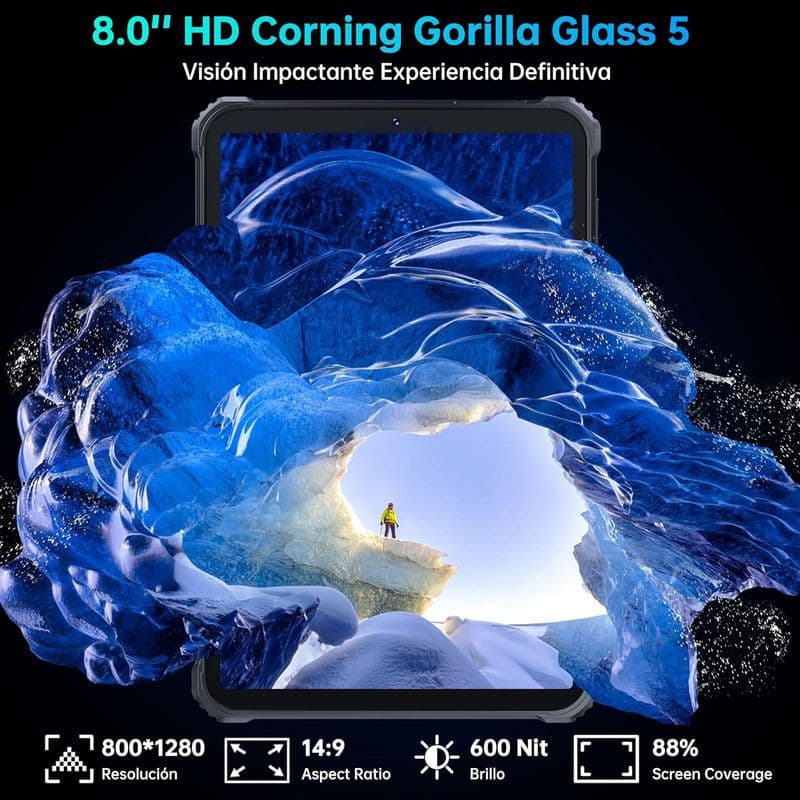 Pantalla de Oukitel RT3 Pro NFC 8 4GB/128GB Naranja