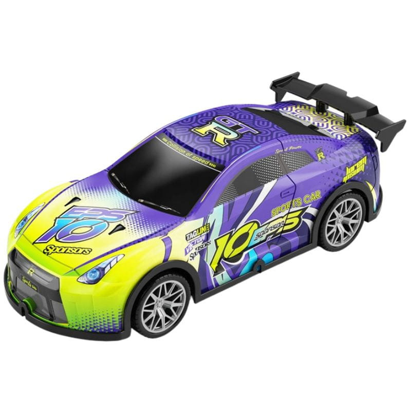  805P 1/22 4WD Drift Roxo Amarelo - Carro RC Elétrico - Item