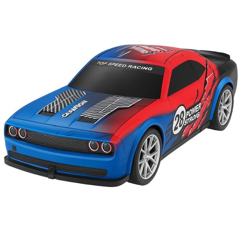  808P 1/22 4WD Drift Rojo Azul - Coche RC Eléctrico - Ítem